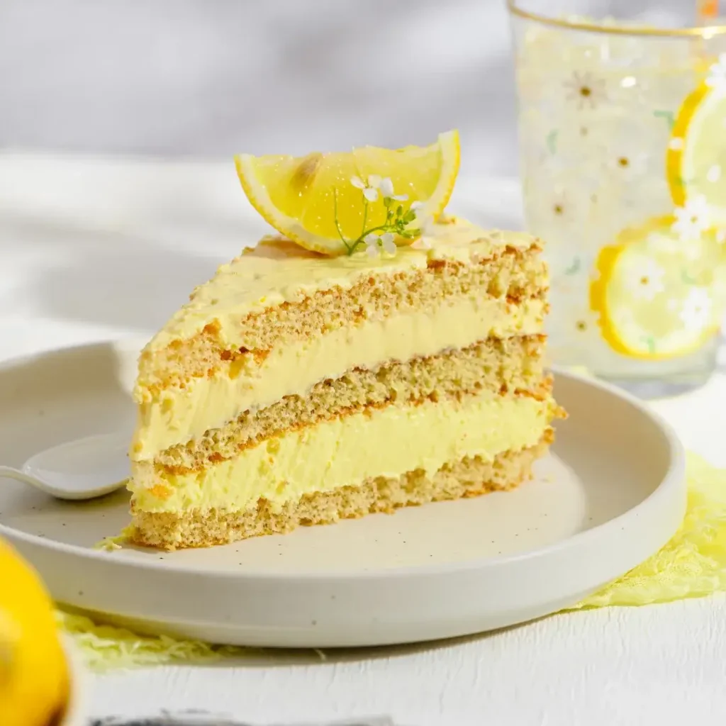 Bolo de Pistache com Limão Siciliano