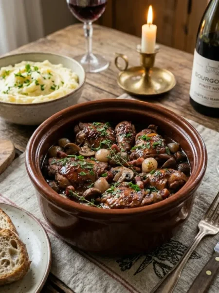 Frango ao Vinho Tinto