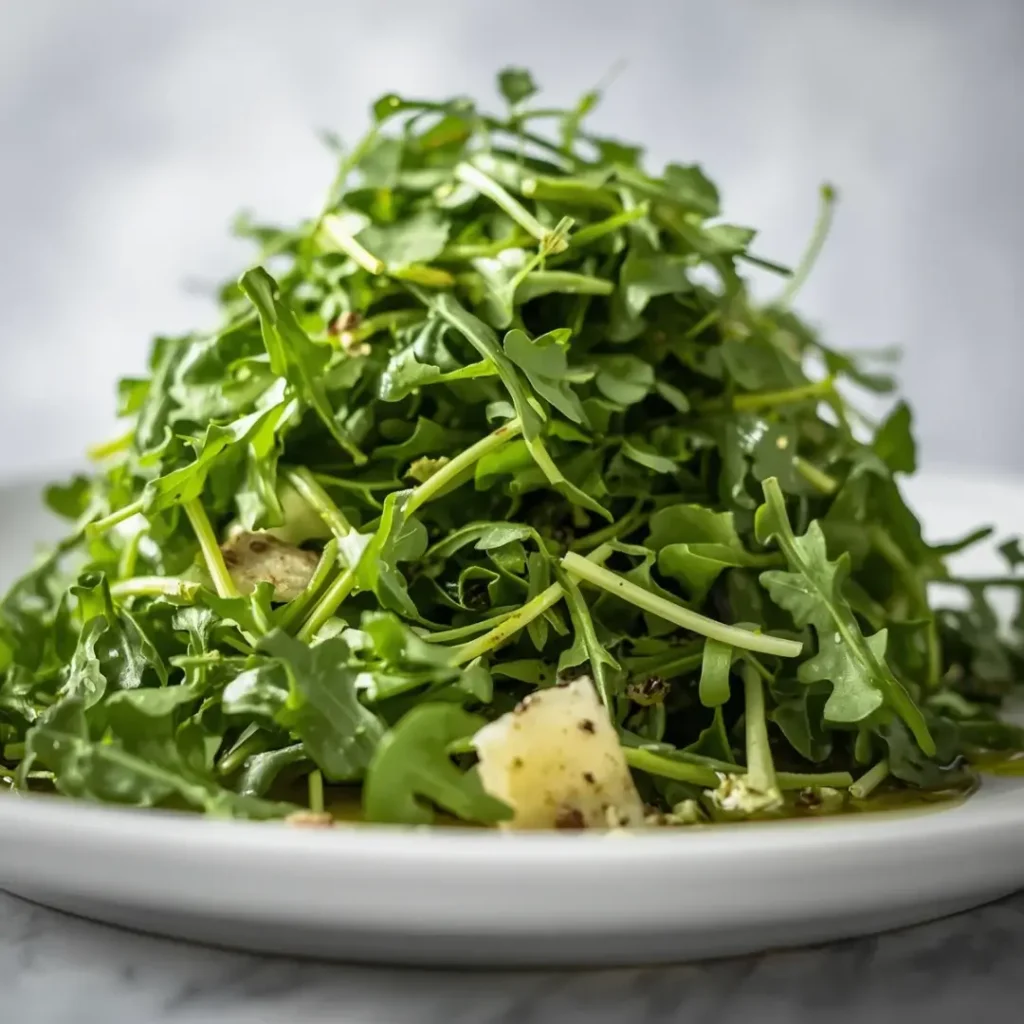 Salada de Rúcula com Parmesão